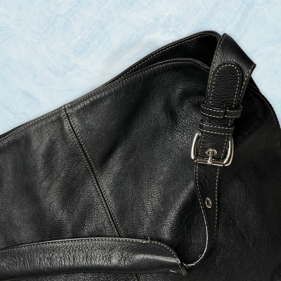 TIGNANELLO pebbled leather hobo bag - Picture 6 of 7